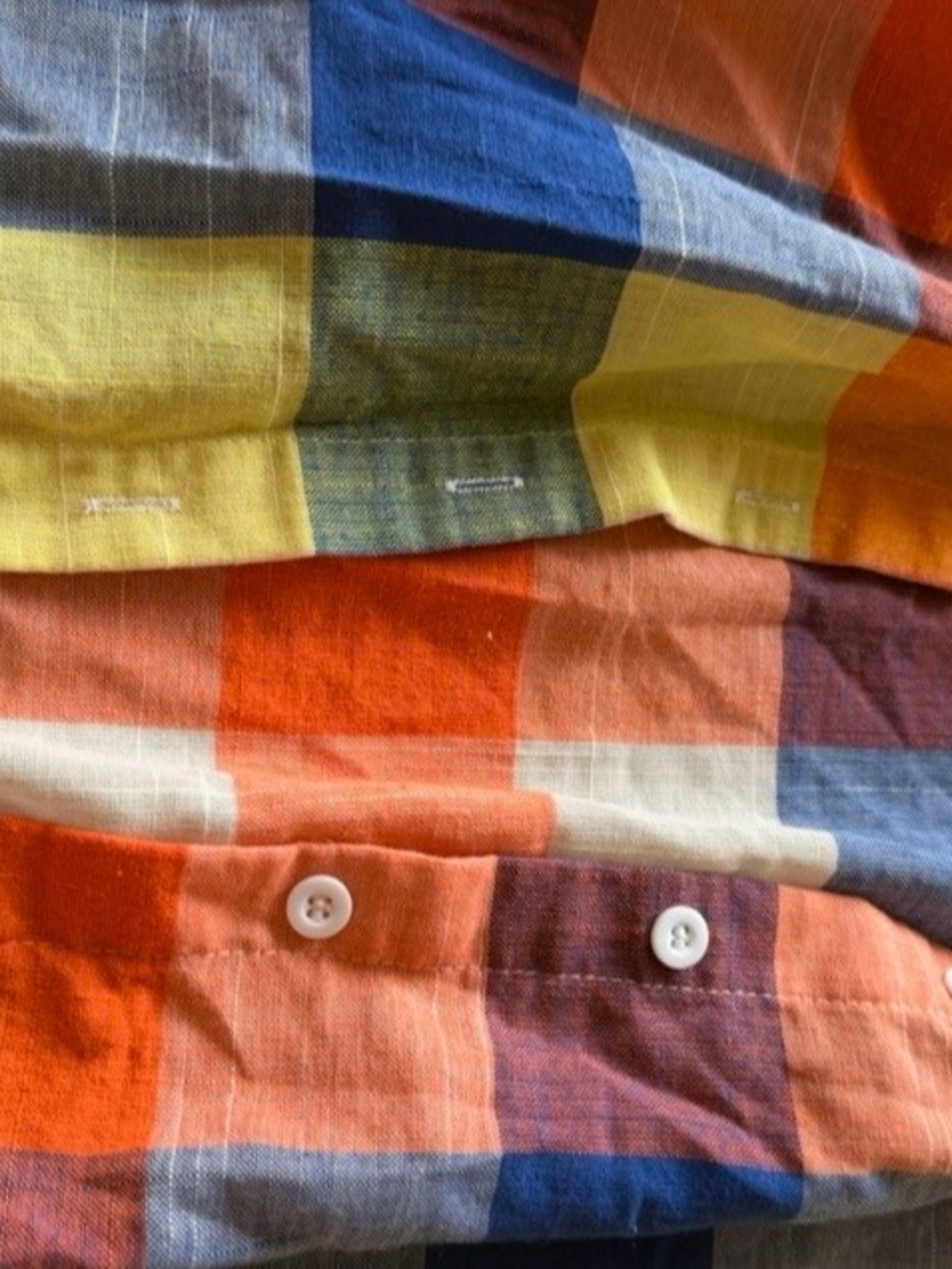 Colorful Plaid Women's Shirt - Picture 7 of 8